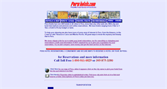 Desktop Screenshot of peru-hotels.com